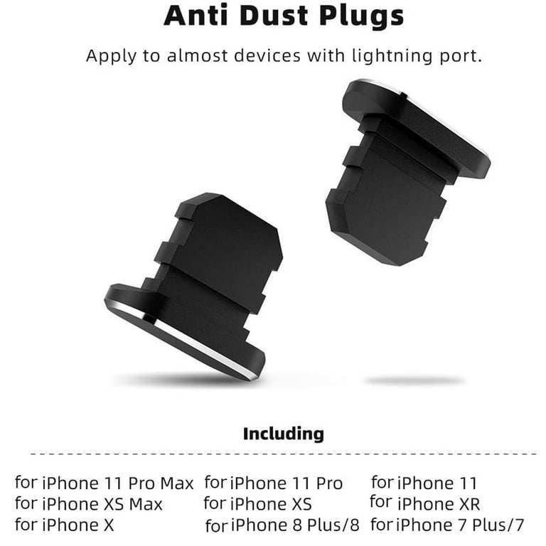 Nacni For IPhone Mobile Phone Metal Dust' Plug Mobile Phone Port Cleaning  Brush Mobile Phone Cleaning Accessories
