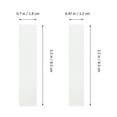 thumbnail image 2 of IFANLANDOR Lot de 3 108 Pcs Ruban Antidérapant Transparent Double Face pour Robes de Mariée, 2 of 5