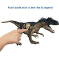 thumbnail image 2 of Jurassic World Extreme Damage Roarin’ Allosaurus Dinosaur Toy for 4 Year Olds & Up, 2 of 6