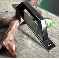 thumbnail image 2 of Juego de 2 manijas en forma de D para puerta de jardín de madera, 200 mm, negro Feliz Sencillez, 2 of 5