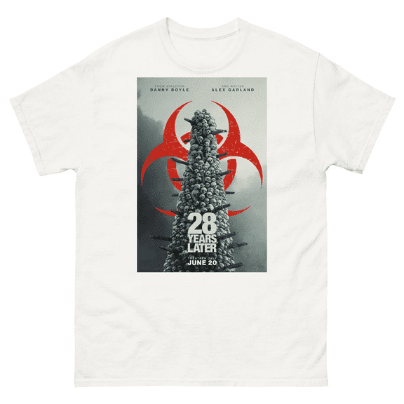 28 Years Later Movie 2025 Retro T-Shirt, Poster Film Graphic Tee