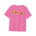 thumbnail image 4 of Camisetas de manga corta para mujer, camisetas suaves y transpirables con estampado moderno y cuello redondo, camisetas básicas para ir de compras, vi M, 4 of 10