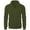 A-Green976, variant on Men's Full Zip Track Jacket Stand Collar Ribbed Sweatshirt Soft Classic Daily Casual Outerwear