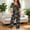 *Black, variant on Women's Floral Print 2 Piece Pajama Set, Short Sleeve Top and Capri Pants Loungewear with Pockets for Summer b-Green,Women's Plus M