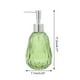 thumbnail image 4 of Dispensador de Jabón de Patrón Argyle 1 Pc 11.84oz Verde Tono Plateado, 4 of 6