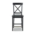 thumbnail image 2 of Homestyles Tabouret de Comptoir Nantucket en Bois Noir, 2 of 13