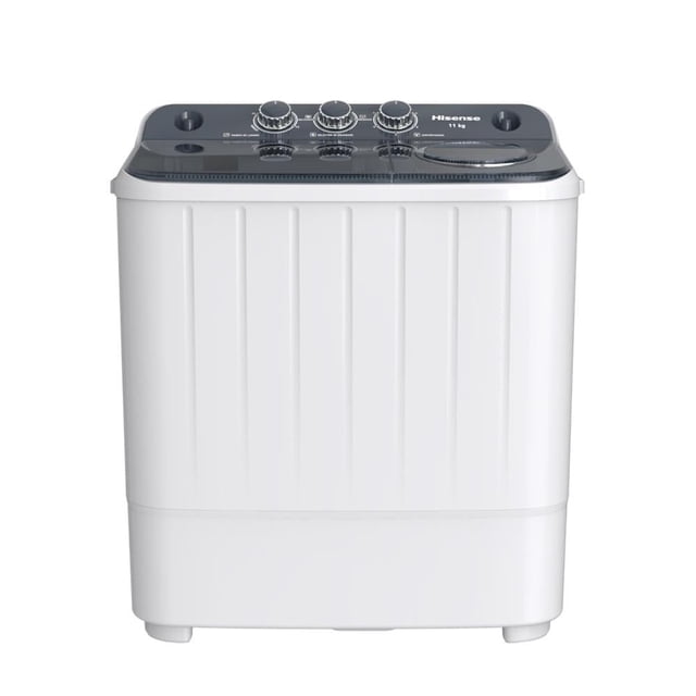 Lavadora Hisense Semiautomática de 11 Kgs blanca