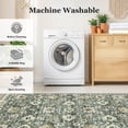 thumbnail image 4 of CHITOOMA 9'x12' Area Rugs for Living Room, Machine Washable Rugs Vintage Area Rug for Bedroom Dining Room Dorm Office with Non-Slip Backing, Stain Resistant Non-Shed Carpet, 4 of 9