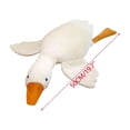 thumbnail image 5 of REZUOFI 1 Pcs White Plush Duck Pillow Soft Hugging Stuffed Toy Cozy Body Support for Sleeping Sofa Decor Cute Realistic Animal Gift 50CM, 5 of 7