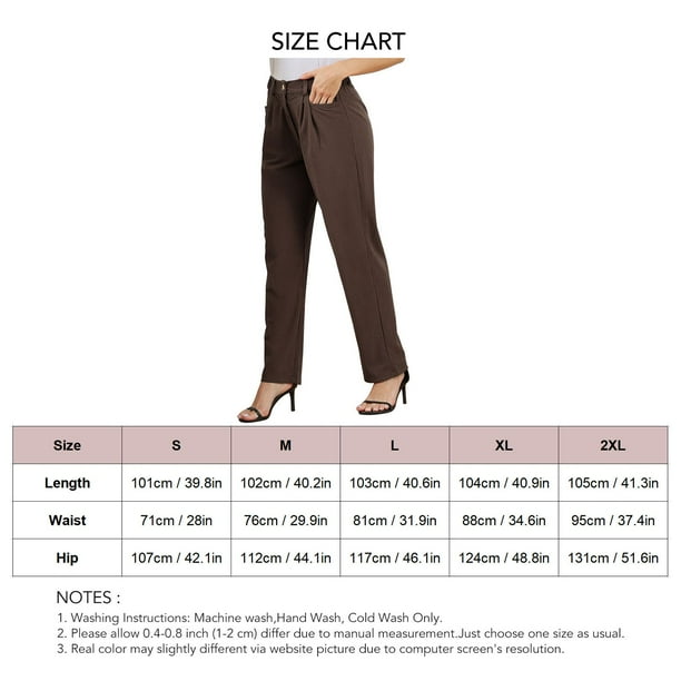 Pantalones De Talle Alto, Pantalones Casuales, Elegante Botón De Bolsillo Suave Para Ir De Compras Y Citas Para Mujeres