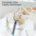 thumbnail image 4 of Fufafayo under $5 Retractable Closet Pole, Utility Hooks Included, Closet Hooks Retractable Tool, Hanging Removal Assistant, No Ladder Required, High Shelf Access, 4 of 8