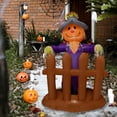 thumbnail image 4 of Inflable de Halloween La Merced Espantapájaros Figura Decorativa 1.80 cm de alto, 4 of 6