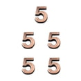 thumbnail image 3 of Yuarrent Números de casa para marcas numéricas exteriores para en puertas de apartamentos de hoteles domésticos Type8 NO8, 3 of 6