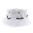 thumbnail image 2 of Clearance! Fdelink Bucket Hat Sun UV Protection Hat Mens and Womens Summer Fashion Casual Sun Protection Shade Go Out to Play Fisherman Hat Basin Hat White, 2 of 3