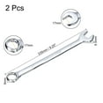thumbnail image 2 of 2packs 17mm Combination Wrench with Offset 12-Point Box End and Angled Open End, 2 of 6