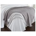 thumbnail image 2 of Dawson Star Muslin Throw Blanket Three Layers Lightweight Breathable Cotton Gauzy Blanket for Adults, All Season (Throw, Gray), 2 of 9