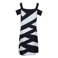 thumbnail image 3 of WILLBEST Vestidos Verano para Mujer Vestido Casual Ajustado con Estampado sin Tirantes y Cuello En V Sexy para Mujer Grande, 3 of 3