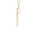 thumbnail image 2 of ANGARA Natural Prong & Bar Set Diamond Cross Pendant in 14K Yellow Gold for Women (Size-1.6mm| Color-H| Clarity-SI2) | April Birthstone, Anniversary, Jewelry Gift for Women | Natural Diamond Necklace, 2 of 7