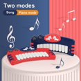 thumbnail image 3 of Children‘s Electronic Organ Two Modes High-fidelity Multifunctional Surround Sound Wide Application Music Enlightenment with Light Instrument Electronic Organ Toy Piano for Novice, 3 of 6