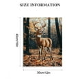 thumbnail image 3 of ZFLMY Forest deer canvas wall art decoration for bedrooms, living rooms, dormitories, bathrooms 12x16in, 3 of 5