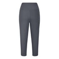 thumbnail image 3 of TAGOLD Womens Summer Yoga Pants,Women Oversized Quick Drying Tight Fitting Elastic Comfortable Fitness Pants Capris Yoga Pants, 3 of 4