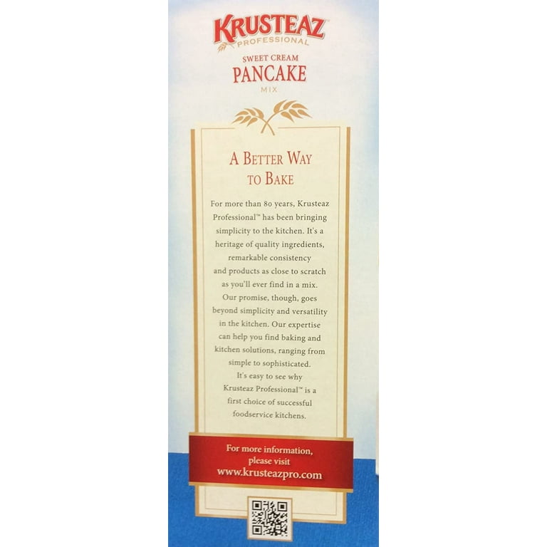 Free Shipping! Krusteaz Sweet Cream Pancake Mix 5 lb, Just add