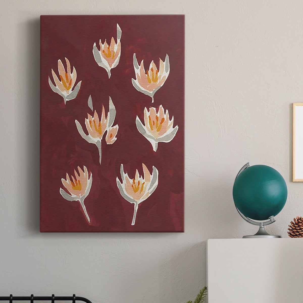 Pink Potpourri I Premium Gallery Wrapped Canvas - Ready to Hang
