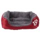 thumbnail image 4 of Cama para gatos con cojín de terciopelo de algodón grueso y suave, que se calienta sola, cómoda y rectangular para perros y gatos pequeños, 4 of 14