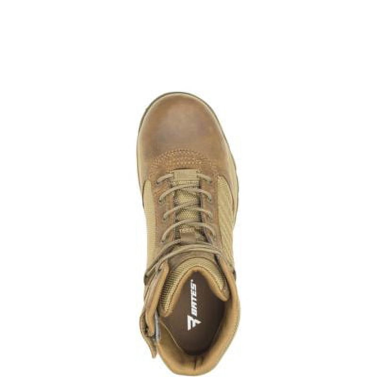 NEW BATES men\'s tactical sport 2 mid side zip boots in coyote Bates Tactical Sport 2 Mid Side Zip Composite Toe EH Men  main image 4