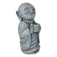 thumbnail image 5 of Feng Shui Zen Buddha Japanese Jizo Monk Drinking Out Of Tea Cup Figurine 5"H, 5 of 7