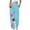 Sky Blue~, variant on Jjayotai Womens Pants Clearance Womens Sweatpants, Casual Heart Print Sport Loose Drawstring Wide Leg Pants with Pocket, Work Trousers for Women Sky Blue~ M