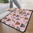 thumbnail image 4 of Pit Bull Terrier Door Rugs,Washable Non Slip Door Mats Indoor,Decorative Door Mats,Entry Mat Indoor for Entrance,Bedroom,Kitchen,Bathroom,30"x17", 4 of 6