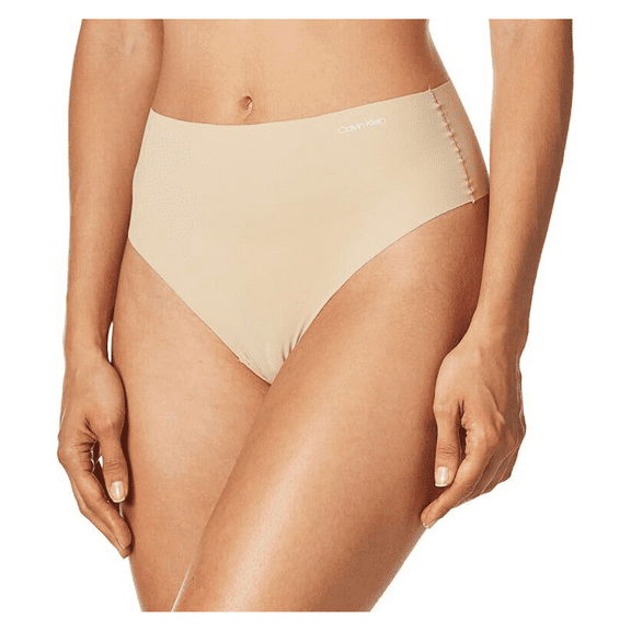 2 Pack Calvin Klein Women High-Waist Hipster Underwear Nude one size XS-XL