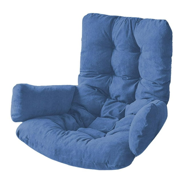 Hanging Egg Chair on Outdoor Thick Rocking Chair Replacement, Blue