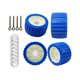 thumbnail image 2 of Accesorios para rodillos de remolque, PP, universales, rodillos oscilantes marinos para remolques Rodillos oscilantes para remolques Bote de goma para, 2 of 7