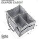thumbnail image 2 of Baby Diaper Caddy,nursery Storage Bin And Car Organizer, 2 of 5