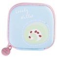 thumbnail image 1 of Earbud Case Cartoon Print Mini Multi-purpose Earphone Carrying Case Coin Bag, 1 of 10