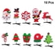 thumbnail image 5 of 10pcs pinzas para el cabello de tela de horquillas de primavera de Navidad lindos accesorios para el cabello para niños (estilo aleatorio), 5 of 5