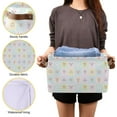 thumbnail image 7 of Storage Basket Woodland Animals Foldable Canvas Laundry Baskets Bin Waterproof Inner Layer with Sturdy Handles for Toy Nursery Blanket Clothes 2 Pack Home Decor, 7 of 7