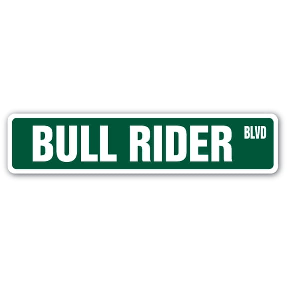 Bull Rider Street [3 Pack] of Vinyl Decal Stickers |for Laptop Car