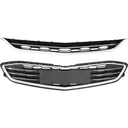 Front Bumper Cover with Grille Fit For 2016-2018 Chevy Malibu