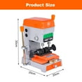 thumbnail image 2 of Heavy-Duty 110V Key Cutting Machine - Vertical Key Duplicator for Locksmiths & Property Managers, 2 of 7