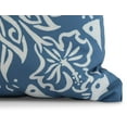 thumbnail image 2 of Simply Daisy, 18" x 18" Cuban Tile 3, Geometric Print Outdoor Pillow, Teal, 2 of 2