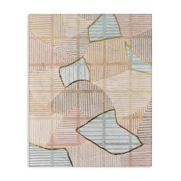 Stupell Industries Bohemian Stripe Patterned Abstraction Canvas Art, 16 x 20, by Vanna Lam