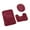 Wine Red, variant on Olilia Shaggy Bathroom Rugs Sets 3Pcs Bath Mat for Bathroom Non-Slip Bathroom Mats Water Absorbent Bath Rug Floor Mats Soft Washable Shower Rug with U-Shaped Contour Rug Toilet Lid Cover Red