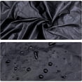 thumbnail image 3 of Funda impermeable para mesa de ping pong Yjmei, 165 x 70 x 185 cm, color negro, 3 of 5