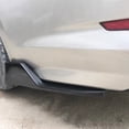 thumbnail image 3 of Rear Bumper Lip Splitter Universal Car Side Fins Body Lip Spoiler Chin Skirt Protector Rear Bumper Lip Diffuser Splitter Canard Protector Black, 3 of 7