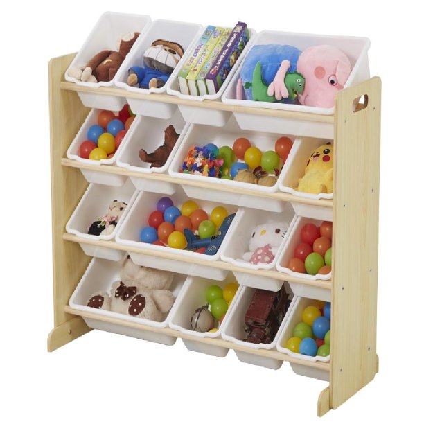 8 bin toy organizer