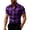 Purple, variant on hlysgo Mens Plaid Button Down Shirts Short Sleeve Casual Summer Shirt Wrinkle Free Business Officewear Dress Shirts Khaki,XL
