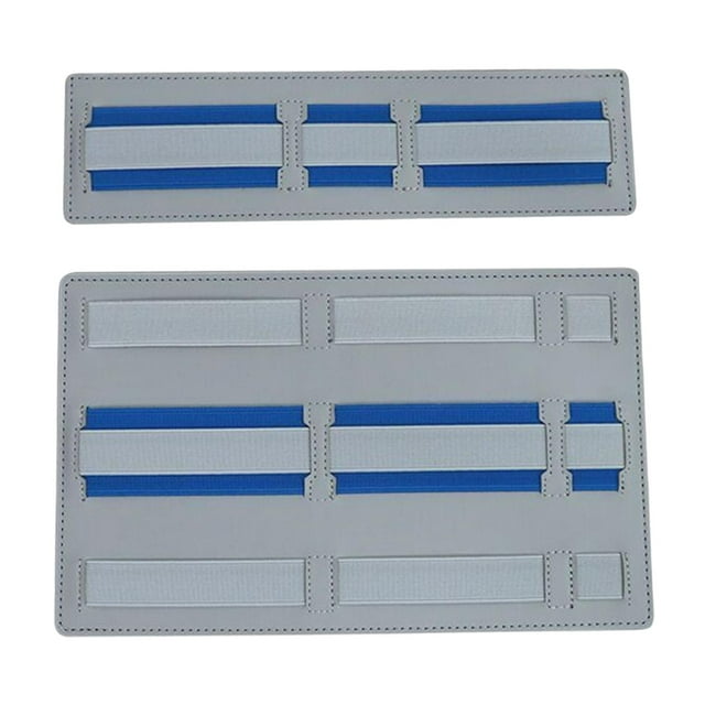 Bolsillo de almacenamiento trasero para ordenador portátil, accesorios para ordenador, bolsa organizadora de ratón reutilizable impermeable para , GRIS Hugo Bolsillo trasero para portátil.